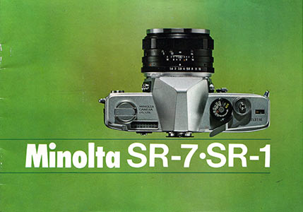 Minolta SR-7 and SR-1